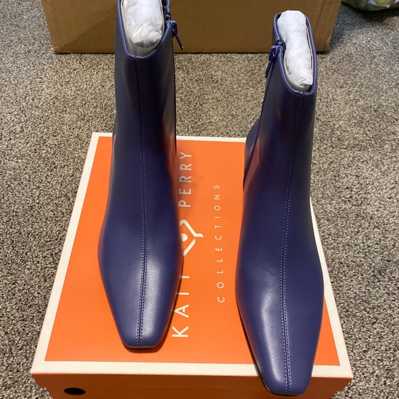 Katy Perry Collections The Wanderering Bootie in Softy Nappa Dust Blue 8.5 - Picture 7 of 9